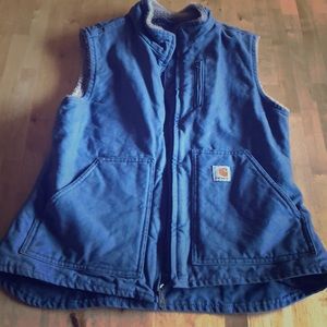 Women's, Cotton Sherpa Lined Vest